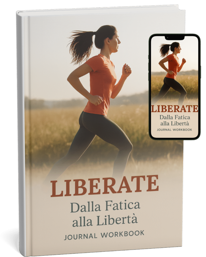 Workbook e video mini corso LIBERATE 5 Day Program, strumenti per iniziare a correre senza fatica e con mindfulness